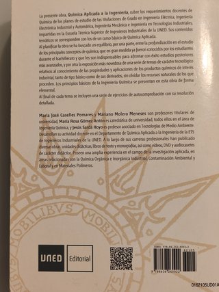 Química aplicada a la ingeniería