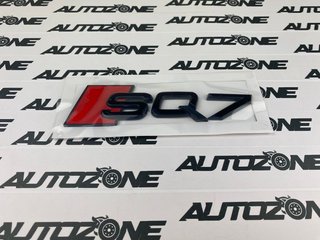 Emblema SQ7 negro brillo para maletero de Audi