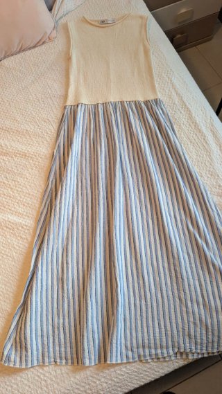 Vestido largo de Zara