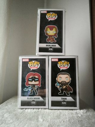 Pack 3 Funkos Marvel Avengers Gamerverse