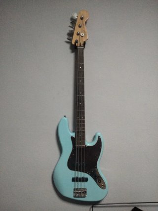 Bajo Squier Jazz Bass Azul