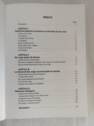 La leyenda de San Jorge, Cáceres