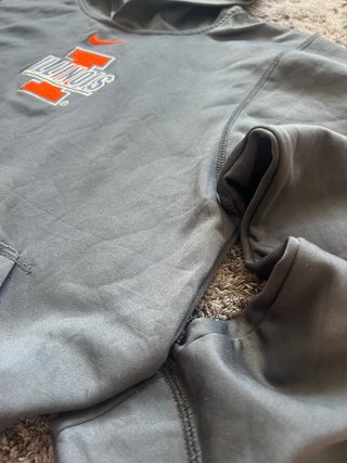 Sudadera Nike Therma-Fit Illinois Gris