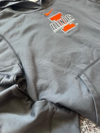 Sudadera Nike Therma-Fit Illinois Gris