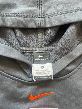 Sudadera Nike Therma-Fit Illinois Gris