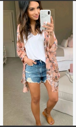 Kimono corto ♡ Pull&Bear * T.U. (LEER)