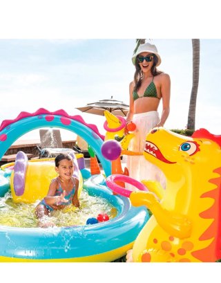 Centro de Juegos Hinchable Dinos Intex