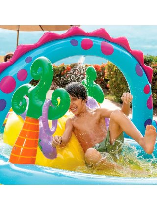 Centro de Juegos Hinchable Dinos Intex