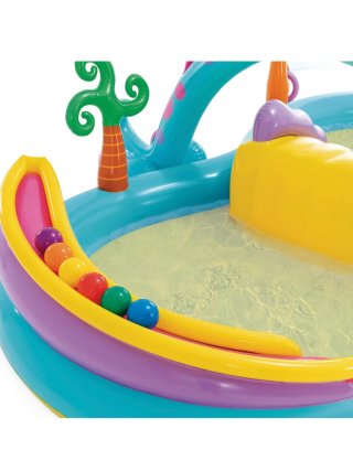 Centro de Juegos Hinchable Dinos Intex