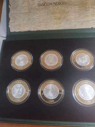 Estuche Herencia Numismática México