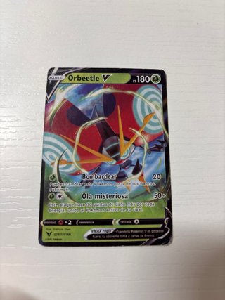 Carta Pokémon Orbeetle V