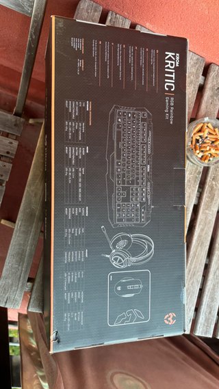 Kit Gaming Krom Kritic RGB