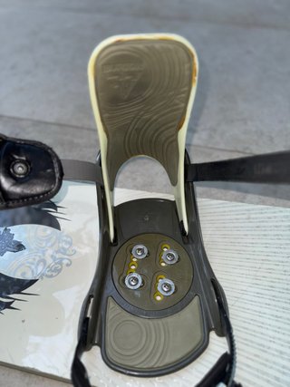 Snowboard K2 Titan 156cm + Fijaciones Burton