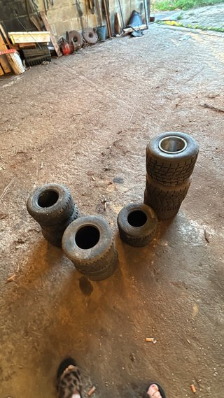 Set de 9 Ruedas de Agua para Kart
