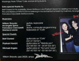 WILLIAM STRAVATO - survivor CD guitar virtuoso