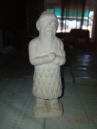 Réplica Escultura Estilo Sumerio