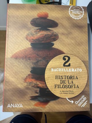 Historia de la filosofía 2 Bachillerato : Opera...