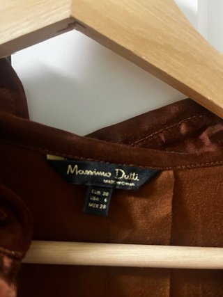 Camisa Massimo Dutti Marrón
