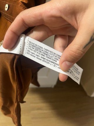 Camisa Massimo Dutti Marrón