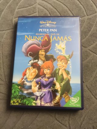 Peter Pan en el Regreso al País de Nunca Jamás DVD