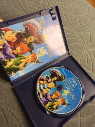 Peter Pan en el Regreso al País de Nunca Jamás DVD