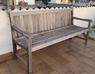 Banco de Madera para Exterior