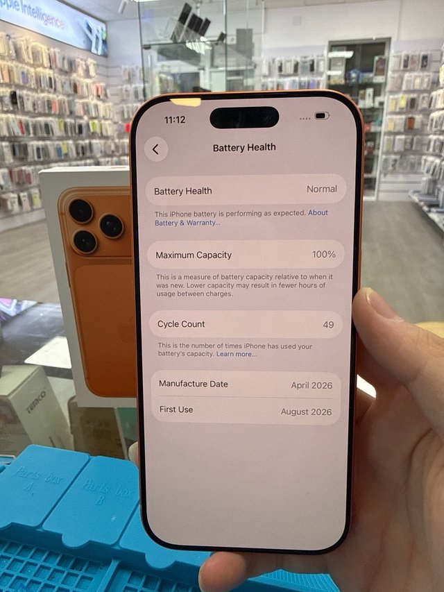 iPhone 17 Pro 256GB Naranja