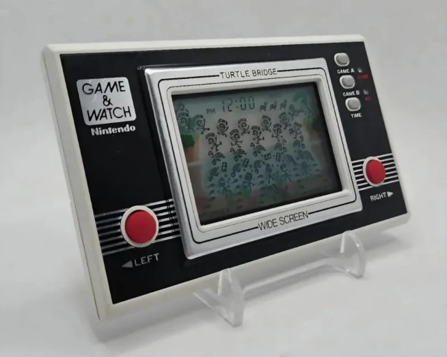 Pack Turtle Bridge y Fire Nintendo game & watch
