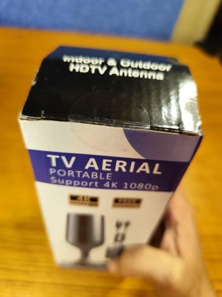 Antena TV Portátil 4K Ultra HD