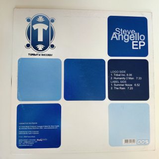 Vinilo Steve Angello EP 12 Tumbata Records 2004