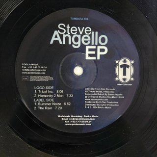 Vinilo Steve Angello EP 12 Tumbata Records 2004