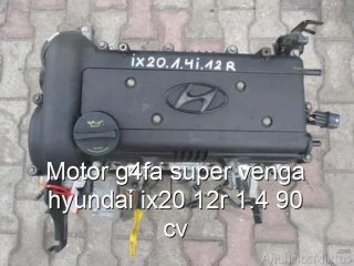 Motor g4fa super venga hyundai ix20 12r 1.4 90 cv