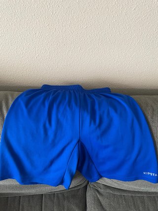 Pantalón corto deportivo Kipsta azul