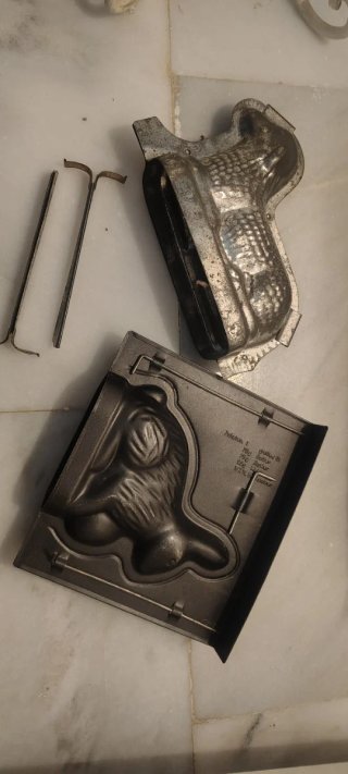 Molde Conejo Pascua Metal