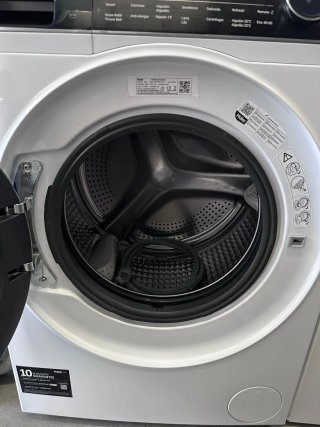 Lavadora marca haier 10kg con garantía transporte