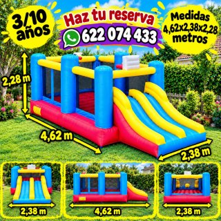 Alquiler de castillo hinchable