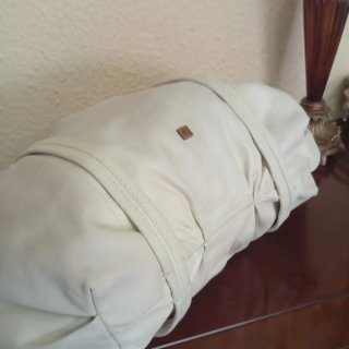 Bolso Piel Purificación García Beige