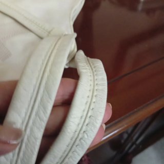 Bolso Piel Purificación García Beige