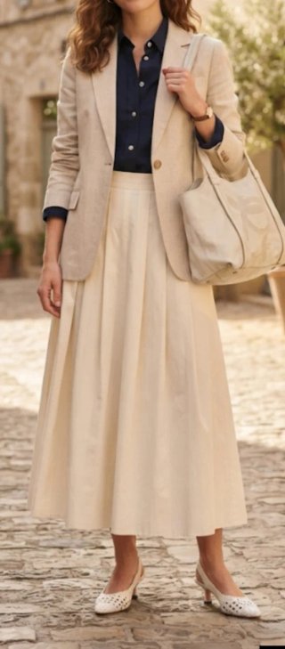 Bolso Piel Purificación García Beige