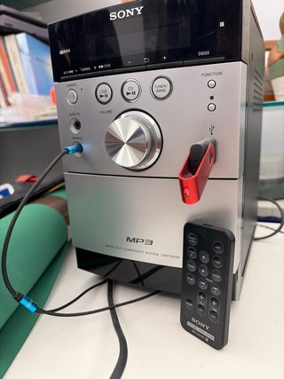 Minicadena Sony MP3 CD USB Mando