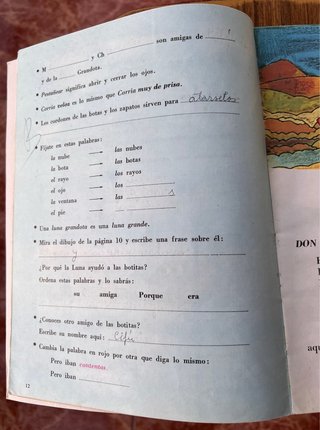 Mundo nuevo 1 egb Anaya año 1981