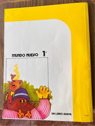 Mundo nuevo 1 egb Anaya año 1981