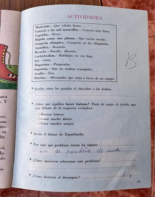 Mundo nuevo 1 egb Anaya año 1981