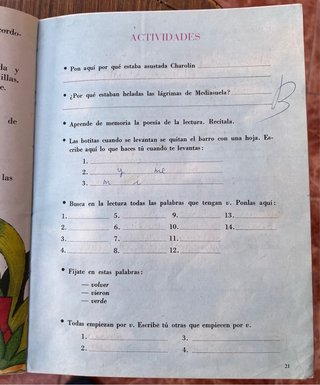 Mundo nuevo 1 egb Anaya año 1981