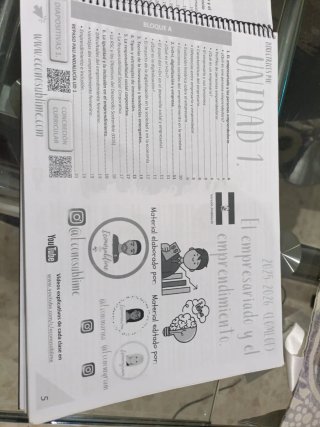 Dossier temario Empresa 2 bachillerato