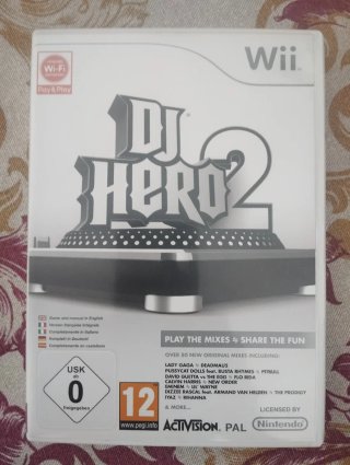 Juegos Wii DJ Hero y DJ Hero 2