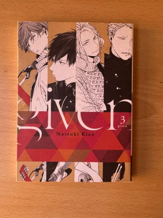 Tomos 1-5 Given manga