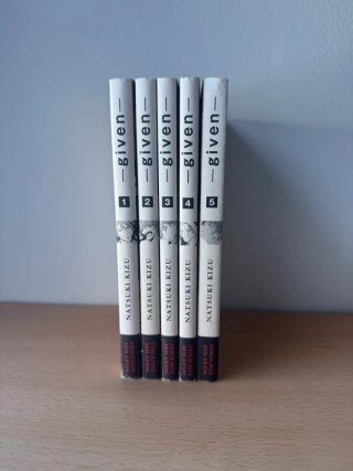 Tomos 1-5 Given manga