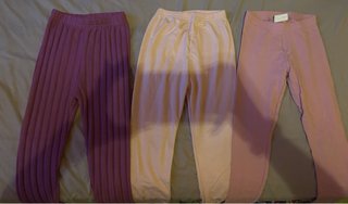 Lote de 3 Pantalones Vaqueros para Niña y chandals