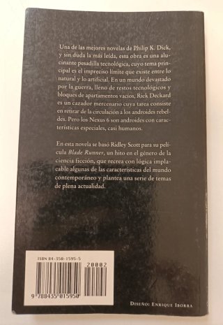 Libro Blade Runner - Philip K. Dick